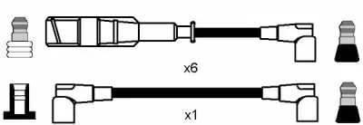 A Buen Precio Juego de cables de encendido NGK 746 NGK 0746